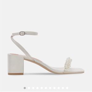 ZALIMA HEELS VANILLA PEARLS